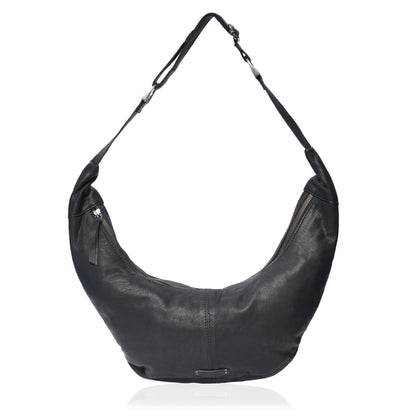 Leather Emily Shoulder Bag | Meera Creation x Allan Feder