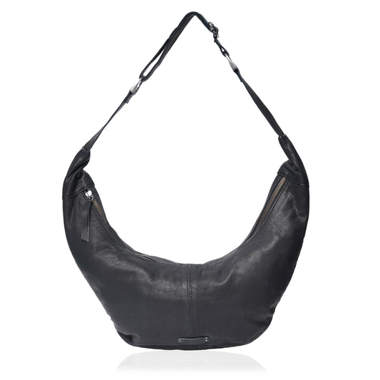 Leather Emily Shoulder Bag | Meera Creation x Allan Feder