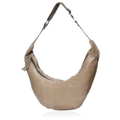 Leather Emily Shoulder Bag | Meera Creation x Allan Feder