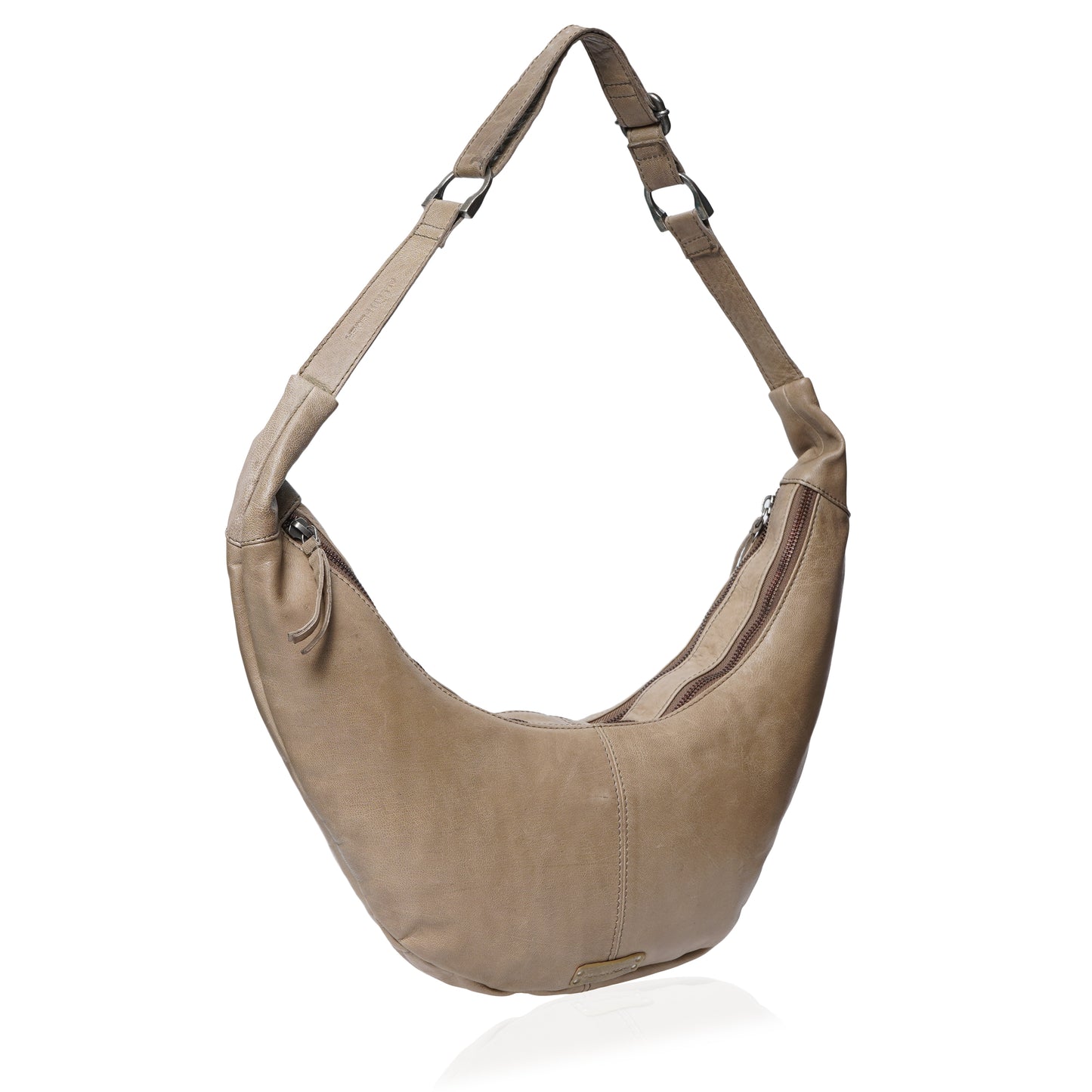 Leather Emily Shoulder Bag | Meera Creation x Allan Feder