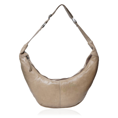 Leather Emily Shoulder Bag | Meera Creation x Allan Feder