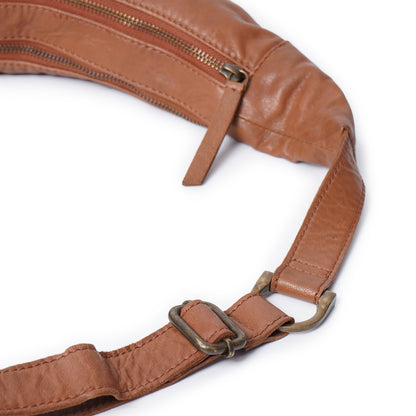 Leather Emily Shoulder Bag | Meera Creation x Allan Feder