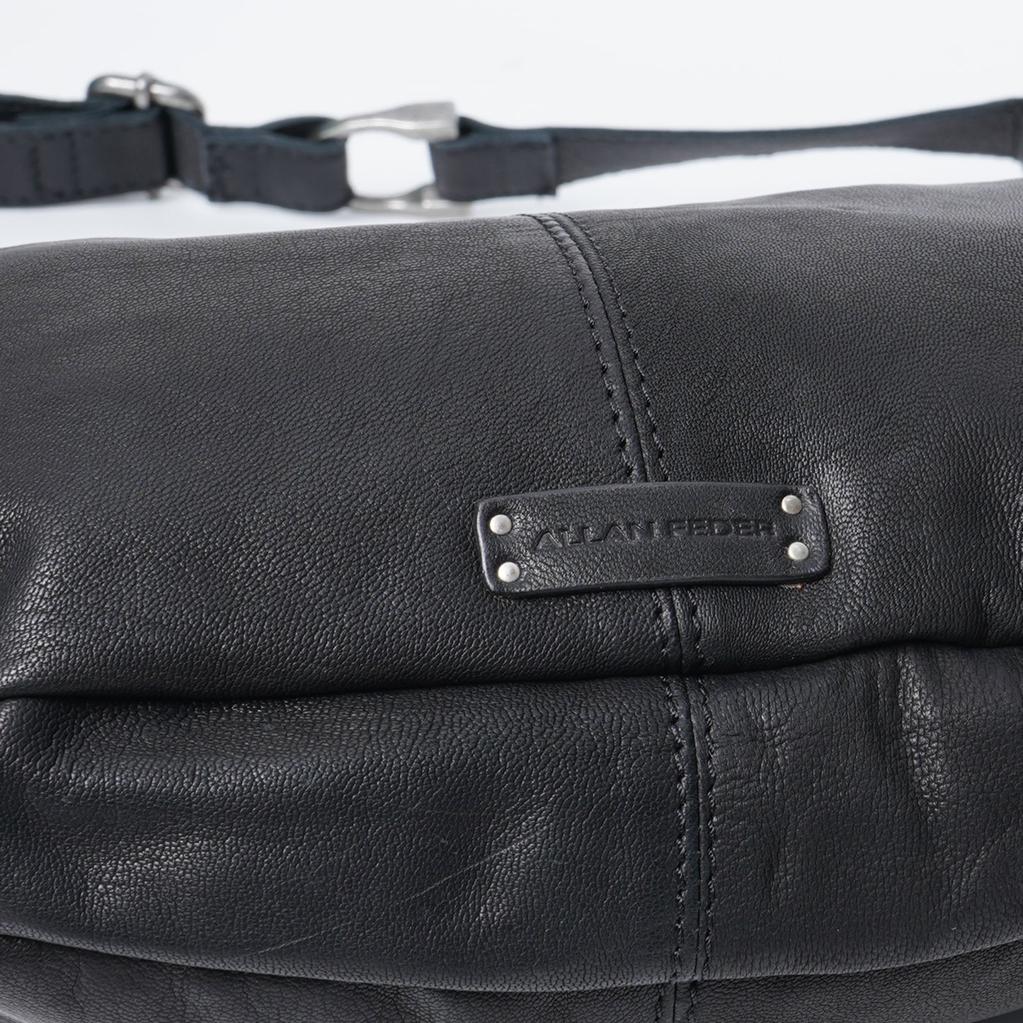 Leather Emily Shoulder Bag | Meera Creation x Allan Feder