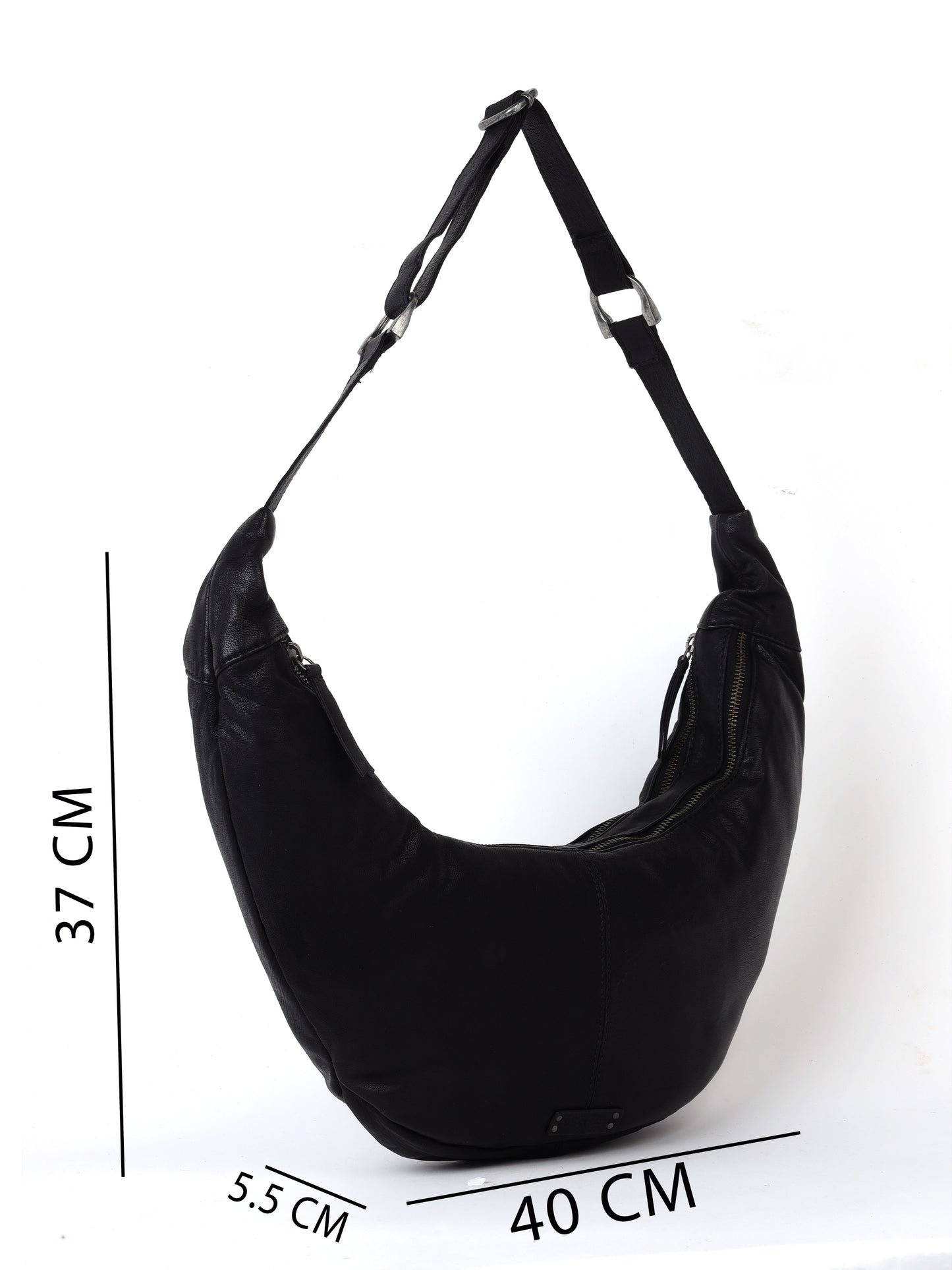 Leather Emily Shoulder Bag | Meera Creation x Allan Feder